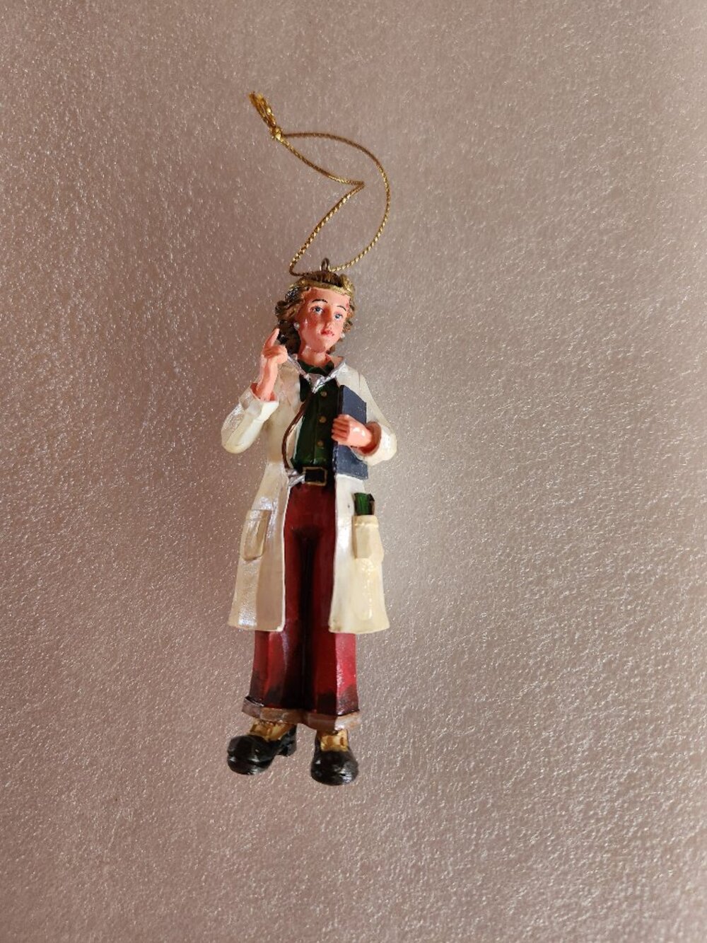 Vintage Doctor Christmas Ornament - PDL